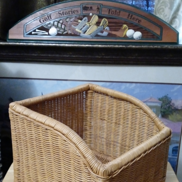 πππ 2 Wicker Decorative basket SetππΊπΈππ«Vintage Sturdy Storage Set,πππ - Picture 3 of 16